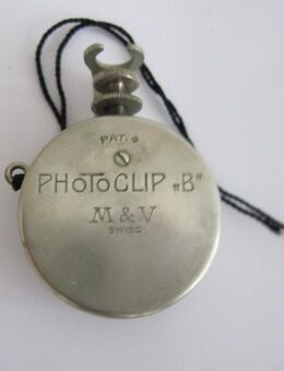 PHoTo CLIP "B", M & V Swiss, Selbstauslöser, ca. 1923 - Horgen