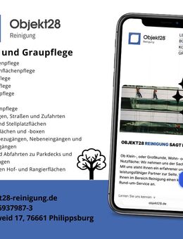 Grün- und Graupflege Deutschlandweit - Außenanlagen professionell betreut! - Philippsburg