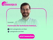 Fachmann für technische Gebäudeausrüstung (TGA-Schwerpunkt Elektro) (m/w/d) - Ludwigshafen (Rhein)