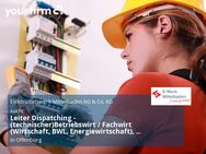 Leiter Dispatching - (technischer)Betriebswirt / Fachwirt (Wirtschaft, BWL, Energiewirtschaft), Techniker (Wirtschaftstechnik) o. ä. (m/w/d) - Verteilernetz, Energieversorgung - Offenburg