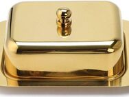 ECHTWERK Butterdose, Edelstahl 18/8, (1-tlg), Butterschale, Butterbox mit Deckel, 250 gr