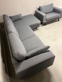 Verkaufe ein Sofa mit Sessel im skandinavischen Stil! - Konstanz