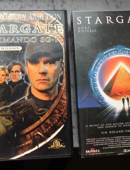 Stargate Kommando SG-1 Videos VHS Kassetten 12 Videokassetten zus. 4,- - Flensburg