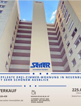 Gepflegte Drei-Zimmer-Wohnung in Neuenburg mit tollem Ausblick - Neuenburg (Rhein)