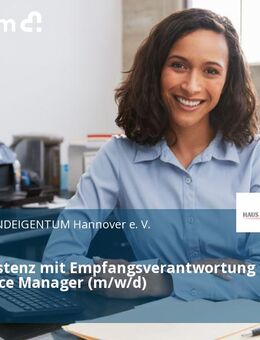 Teamassistenz mit Empfangsverantwortung I Front Office Manager (m/w/d) - Hannover