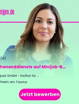 Wochenenddienste auf Minijob-Basis für unsere Wohngruppen || Pädagogen/Psychologen (m/w/d) - Offenbach (Main)