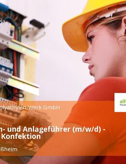 Maschinen- und Anlageführer (m/w/d) - Abteilung Konfektion - Unterschleißheim