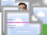 Softwareentwickler (m/w/d) C# / Web Frontend / mobile Anwendungen - Darmstadt