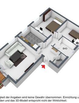 Großzügige 3-Zimmer Wohnung mit Balkon in Buer - Gelsenkirchen