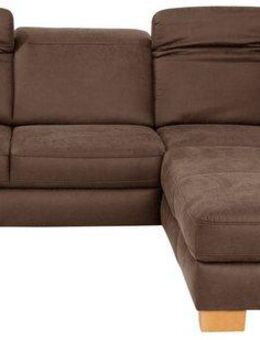 Home affaire Ecksofa Dundee L-Form, wahlweise mit Kopfteilverstellung und zusätzlich mit Bettfunktion