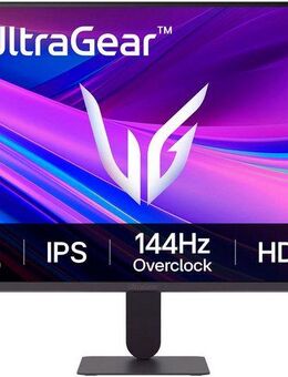 LG 27G411A UltraGear™ 27 Zoll Full-HD IPS Gaming-Monitor (69 cm/27 ", 1920 x 1080 px, Full HD, 5 ms Reaktionszeit, 144 Hz, IPS, mit 144 Hz (übertaktet), NVIDIA G-SYNC® kompatibel, sRGB 99% (Typ)