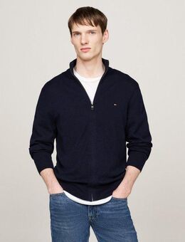 Tommy Hilfiger Cardigan PIMA ORG CTN CASHMERE ZIP THRU