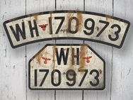 Kennzeichen Set Vorkrieg Motorrad Oldtimer Nummernschilder WH - Besigheim