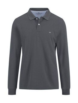 FYNCH-HATTON Langarmshirt mit Logo Stickerei