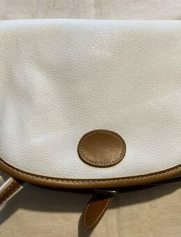 Sportliche Damen-Handtasche/Schultertasche, weiß-braun --- NEU! - Kerpen (Kolpingstadt) Zentrum