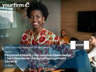 Personalreferent / Personalsachbearbeiter / Sachbearbeiter Personalmanagement (m/w/d) - Gera