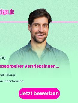 Sachbearbeiter (m/w/d) Vertriebsinnendienst in Vollzeit - Baar-Ebenhausen