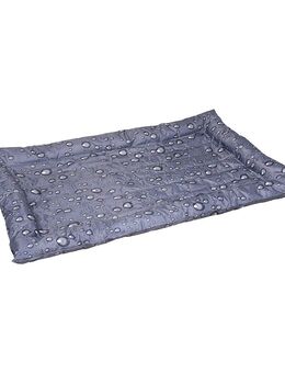 Flamingo Kühlbett Fresk Drop, grau - Größe XL: L 116 x B 76 cm