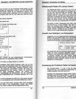 Bedienungsanleitung deutsch für DigiTech GSP 2101 Artist Owner's Manual - Schotten
