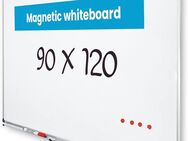 1x Whiteboard magnetisch 120 x 90 cm mit verschiedenen Stiften + Stifte-Halter und ein Whiteboard-Schwamm - Aschaffenburg