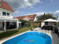 Thiede! Edles Reihenendhaus in Feldrandlage - Bezugsfertig, mit Swimmingpool! - Salzgitter