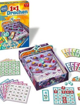 Ravensburger Spiel 1x1 Drachen, Lernspiel, Made in Europe