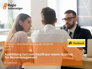 Ausbildung zur/zum Kauffrau/-mann (d/m/w) für Büromanagement - München