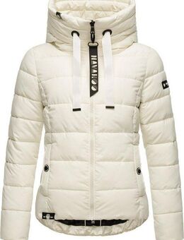 Navahoo Steppjacke Amayaa stylische Damen Winterjacke mit coolen Applikationen