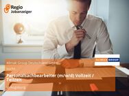Personalsachbearbeiter (m/w/d) Vollzeit / Teilzeit - Augsburg