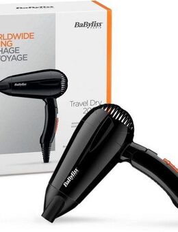 BaByliss Reisehaartrockner 5344E Travel Dry, 2000 W, faltbar