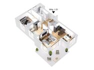 Moderne 3,5 Zimmer Neubauwohnung mit Garten und Terrasse - Neubau - 1.0.1 - Dietenheim