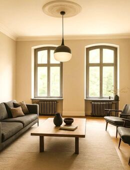 Charlottenburg City-West: 4-Zimmer-Altbauwohnung mit 132 m², 2 Balkonen, Aufzug, Stuck & Parkett – nahe Ku’damm/KaDeWe, provisionsfrei kaufen - Berlin