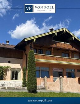 Vielseitig gestaltbare Wohnung in zentraler Lage von Marquartstein mit Bergblick - Marquartstein