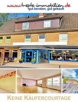 Wohn- und Geschäftshaus mit 2 Wohneinheiten und großer Gewerbefläche in TOP-Lage - Hohenlockstedt