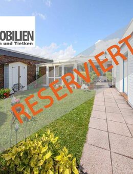 TT bietet an: Reihenmittelhaus im Halbatrium-Stil - modern, ebenerdig und mit idyllischem Garten! - Wilhelmshaven