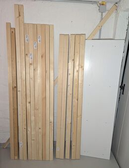 Bauholzpaket 18tlg – 5 Balken KVH+sägerau, 12 Latten, 1Spanplatte - Überlingen Zentrum