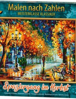 Schipper Malen nach Zahlen Meisterklasse Klassiker - Spaziergang im Herbst, Made in Germany