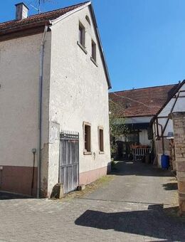 HEMING-IMMOBILIEN - große Halle und Wohnhaus - ehemalige Schreinerei - Köngernheim