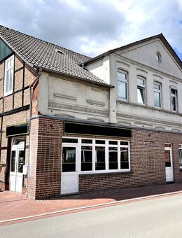 Hochwertig saniertes Wohn- und Geschäftshaus inkl. Baugrundstück im Zentrum von Badbergen! - Badbergen