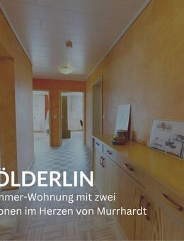 HÖLDERLIN - 3-Zimmer-Wohnung mit zwei Balkonen im Herzen von Murrhardt - Murrhardt