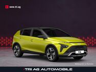 Hyundai BAYON, 1.0 T-GDI Prima Prime Lucid Lime Metallic, Jahr 2022 - Kippenheim