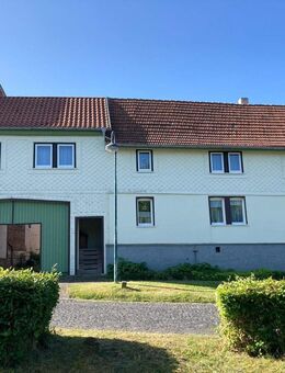 Ruhig und idyllisch gelegener Bauernhof mit Scheune & herrlichem Garten - Schlotheim Zentrum