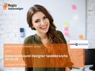 Game and Sound Designer Spielebranche (m|w|d) - Bingen (Rhein)