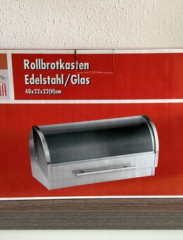 Rollbrotkasten Edelstahl/Glas - Gablingen