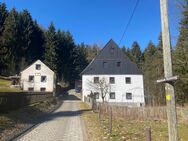 Großes Haus, Nebengebäude, Scheune, Schuppen und Garagen in Alleinlage - Annaberg-Buchholz