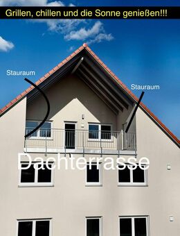 Große Loggia mit viel Sonne und Platz!!!! - Siegenburg