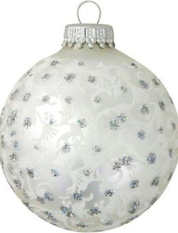 Krebs Glas Lauscha Weihnachtsbaumkugel CBK72789 (4 St)