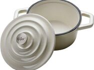 Käfer Serviertopf Mini-Cocotte, Gusseisen (Set, 2-tlg), Induktion, 250 ml