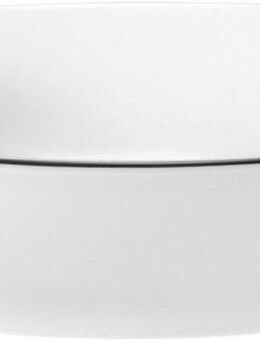 Seltmann Weiden Dessertschale Lido Black Line, Porzellan, (1-tlg), Schale eckig 15 cm