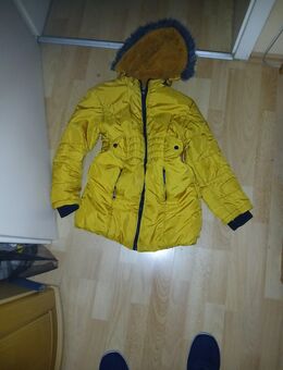 Kinderjacke 152 Mädchen gelb Gefüttert gebraucht - Leverkusen